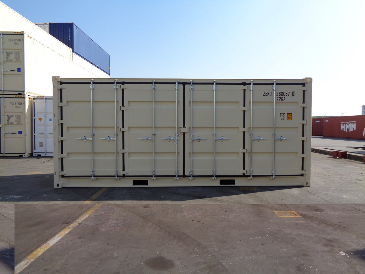 20ft side door shipping container (New)