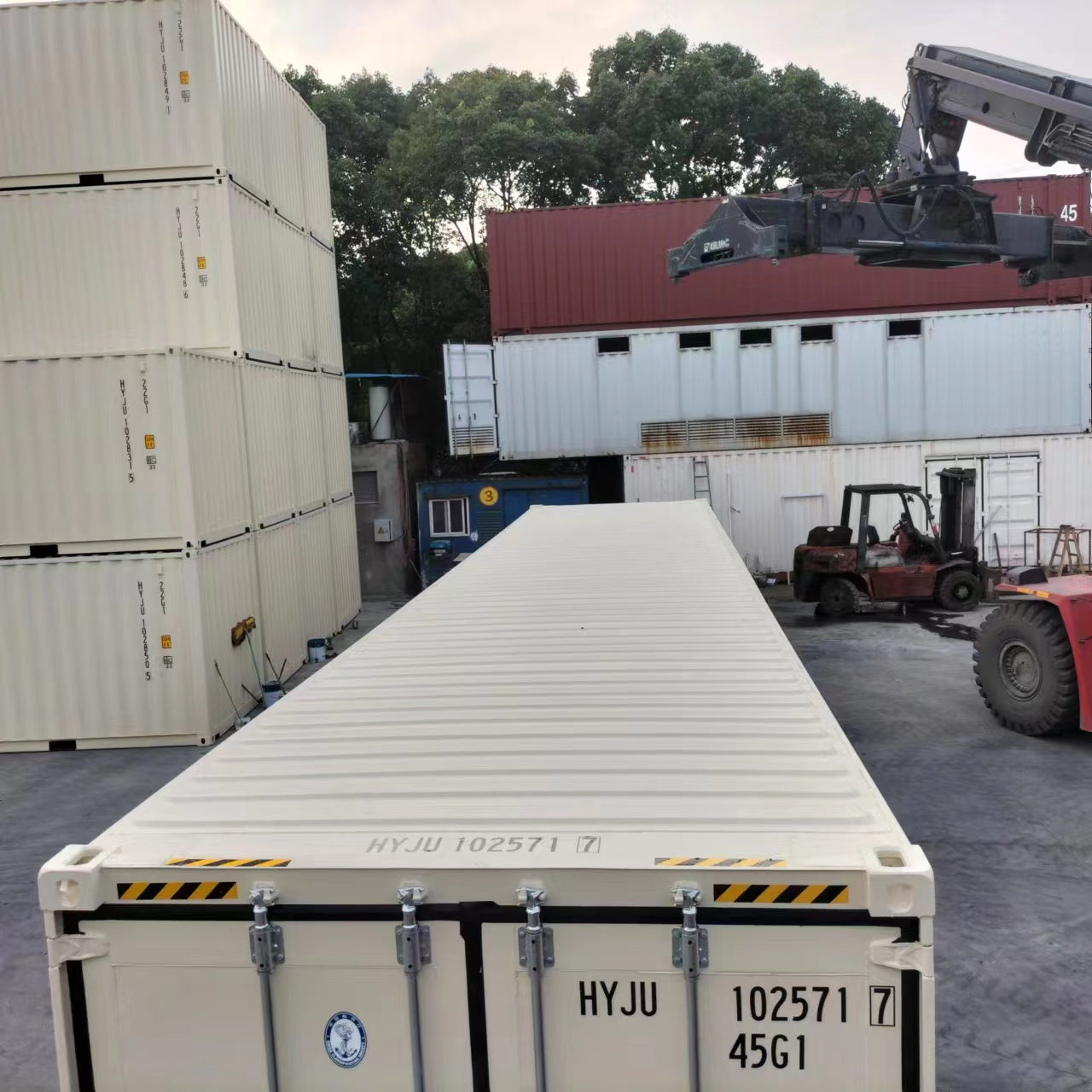 40ft high cube double door shipping container (New)