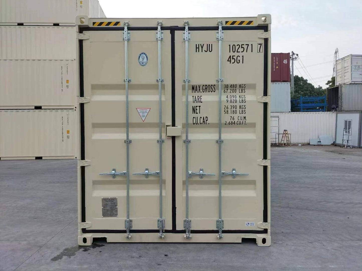 40ft high cube double door shipping container (New)