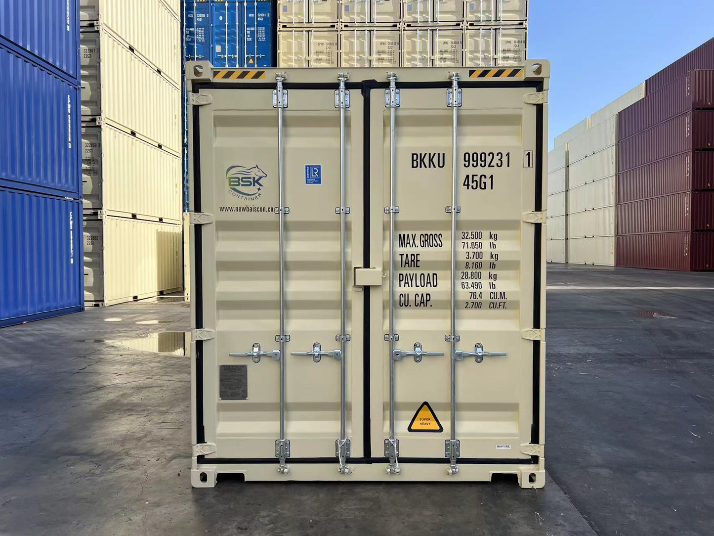 40ft high cube shipping container (New)