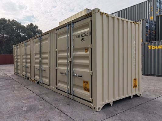 40ft high cube 4 door partition shipping container (New)
