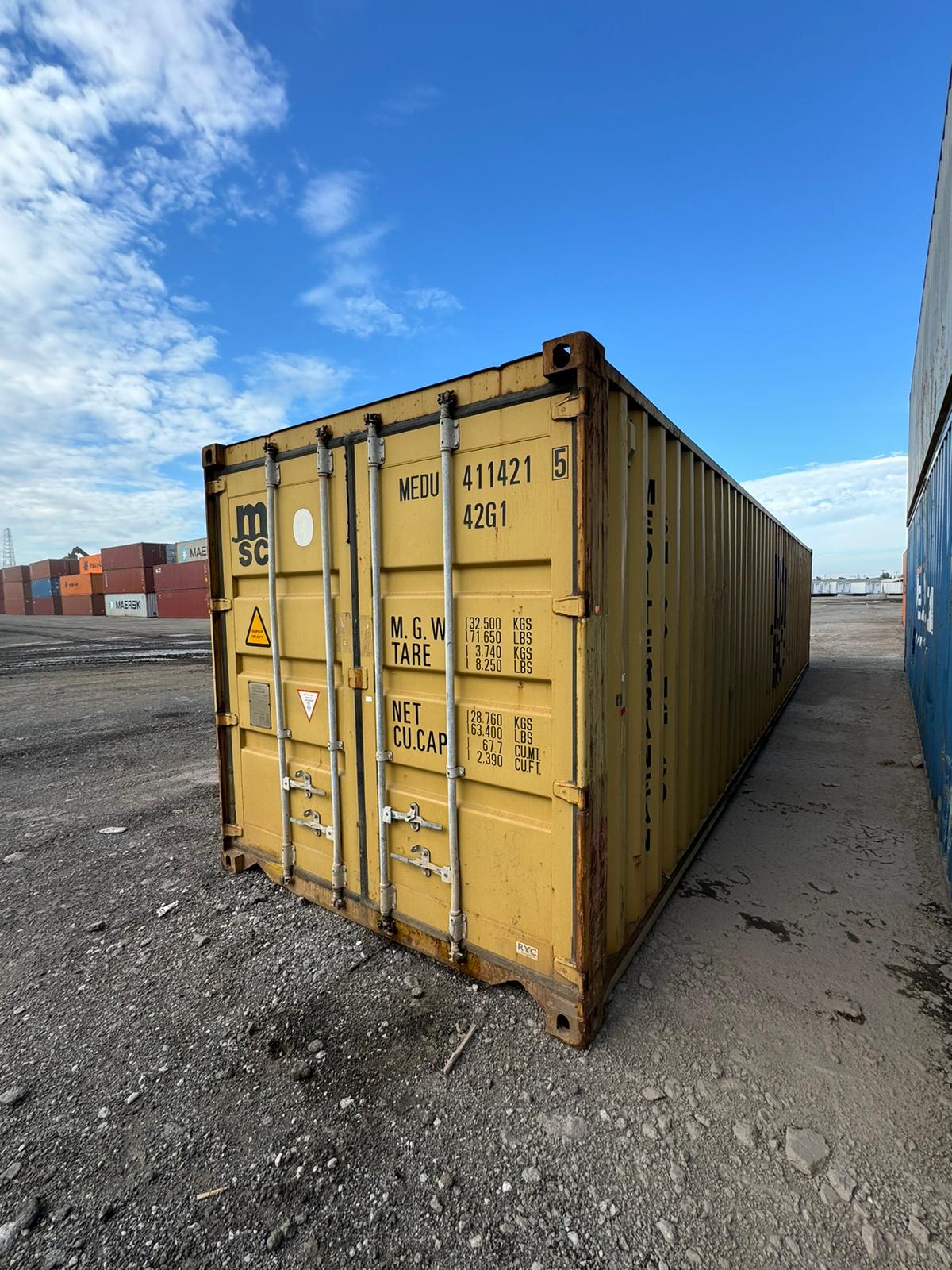40ft shipping container (Pre-Owned)